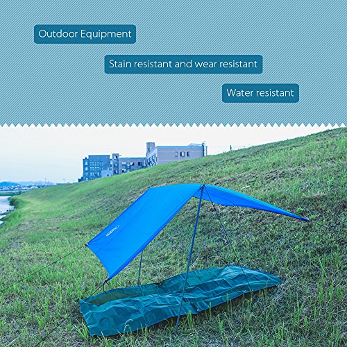 DECDEAL BLUEFILED Tapete De Praia À Prova D 'Água Ao Ar Livre Cobertor Portátil Tapete De Piqueniqu
