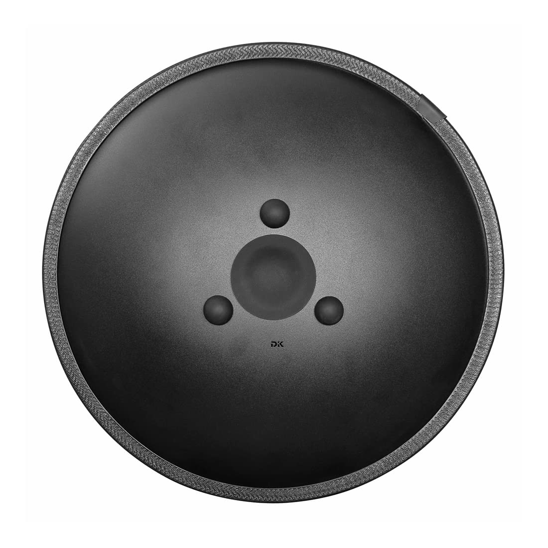 Melody Tongue Drum en D Kurd avec sac de transport 14" Noir