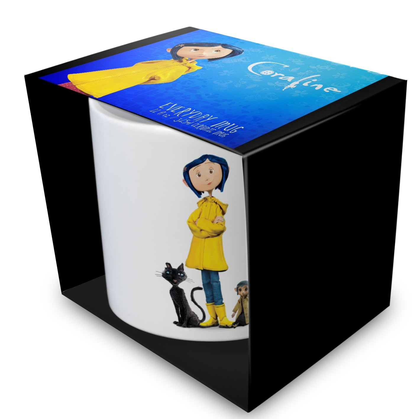 Pyramid International Coraline (Group) White Pod Mug White Pod Mug 11Oz / 315Ml – Official Licensed Ceramic Collectible Cup