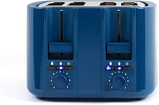 LIVOO Feel good moments - Grille-pain 4 fentes DOD167 Bleu