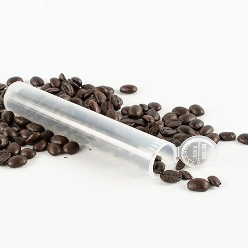 Miniatura 6 de Tubes RVTUS | 600 tubos | 4.291 in, tamaño King, parte superior apretable, a prueba de niños, tapa hermética, recipiente de plástico ecológico sin