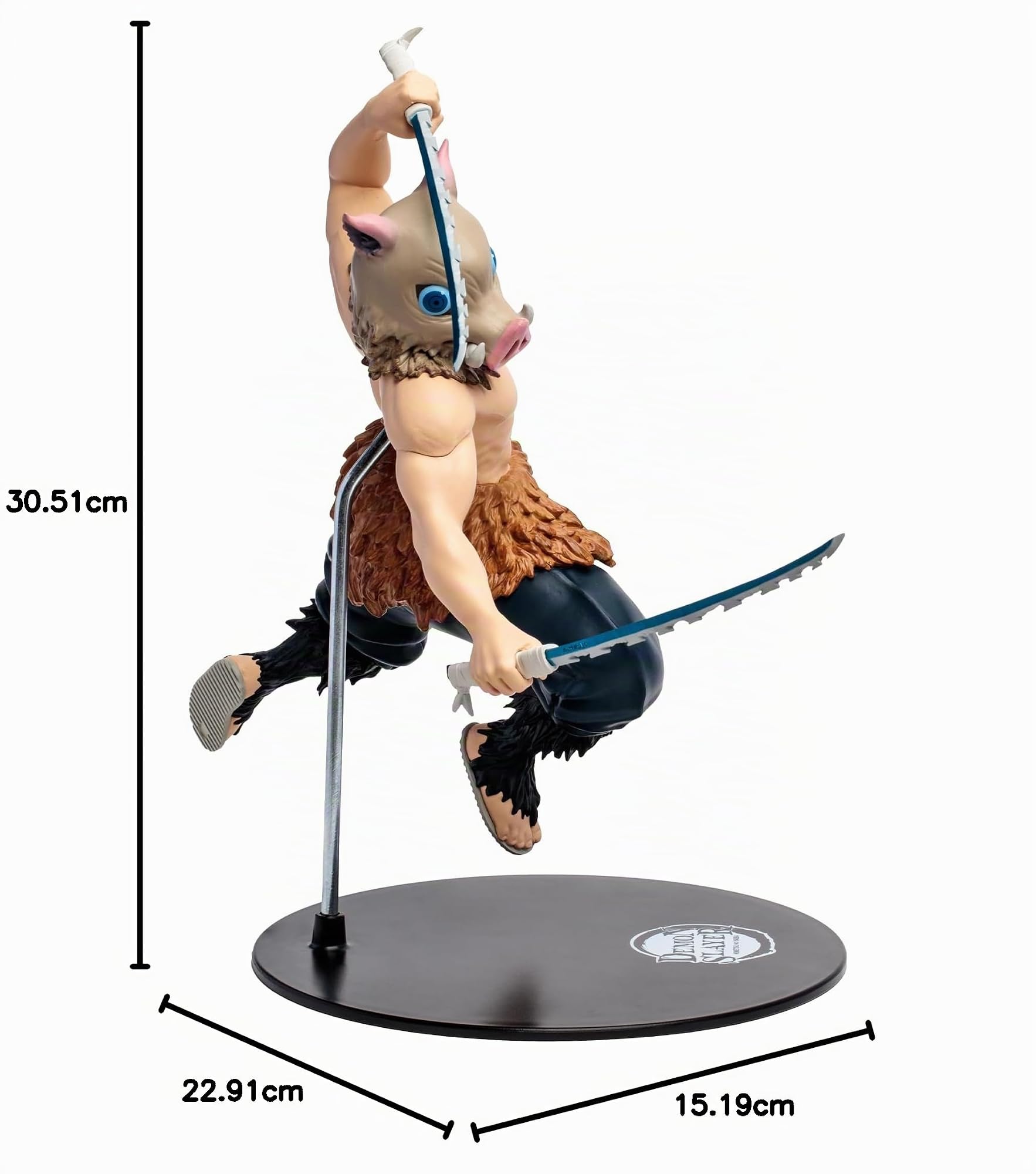 Lansay - MCFARLANE TOYS - Demon Slayer - Hashibira Inosuke - 30 cm - Personaggi ispirati a Manga e Cartoni Animati - Collezionabili per bambini dai 12 anni