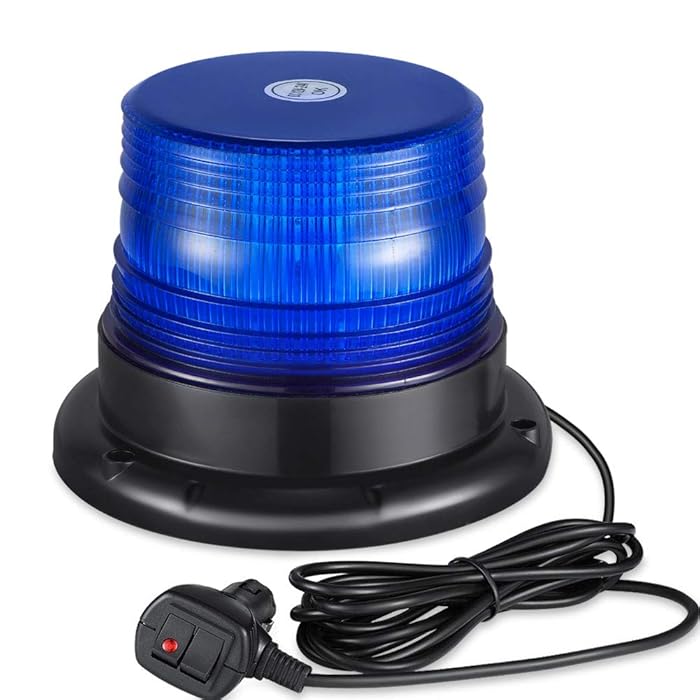 Buy ATHAIHAN 12V 24V Rooftop Flashing Warning Blue LED