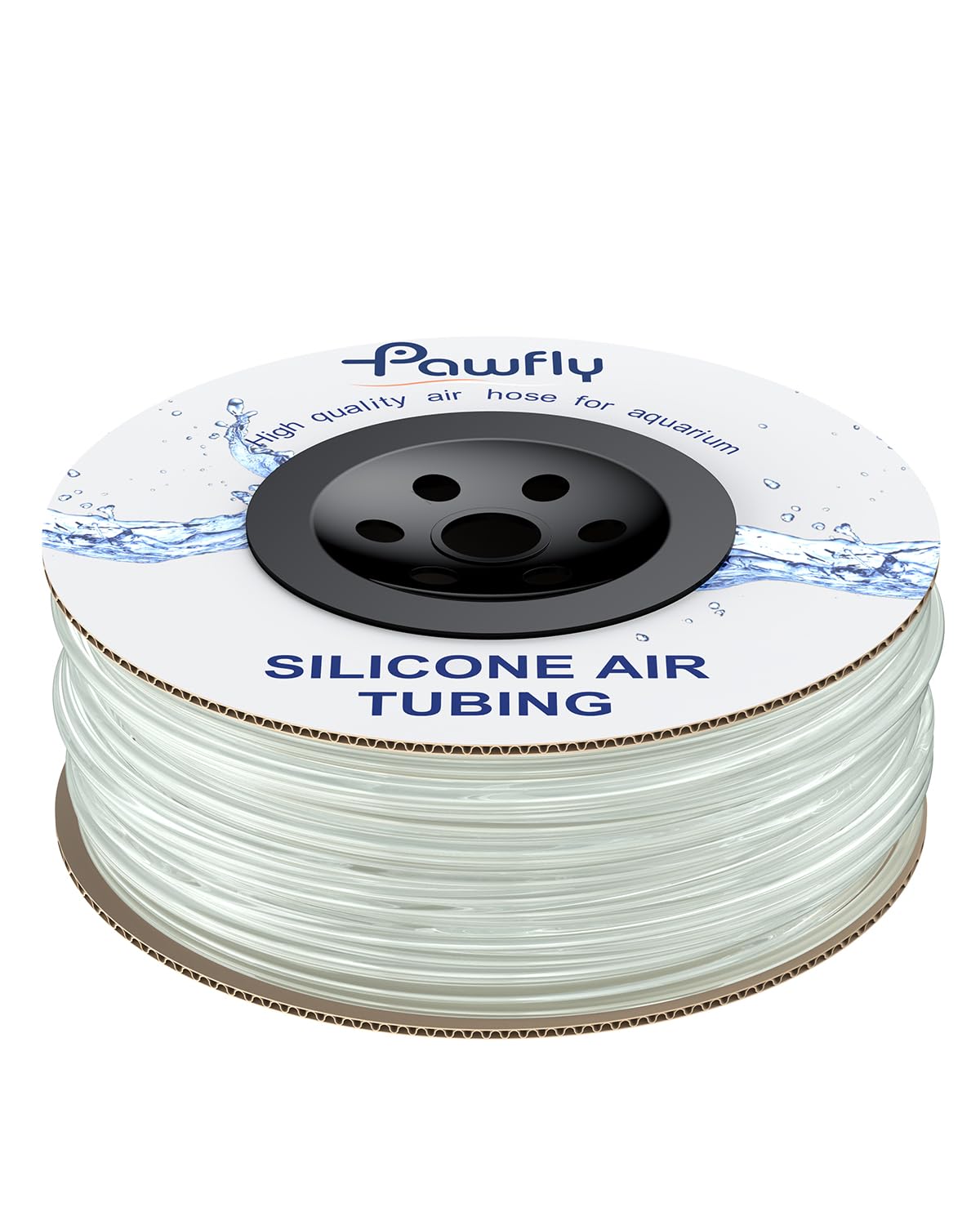 Pawfly Aquarium Airline Tubing 328 Feet Standard 3/16" Tubing for Fish Tank Air Pump Flexible Kink-Resistant Pure PVC Hose for Aquarium Garden Terrarium Pond
