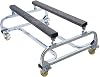 Watercraft PWC Dolly, Boat Jet Ski Stand Storage Trailer, Adjustable Width Sailboat Trailer, Watercraft Cart, Dock Slipway Cart with 4 Casters and 2 Brakes
