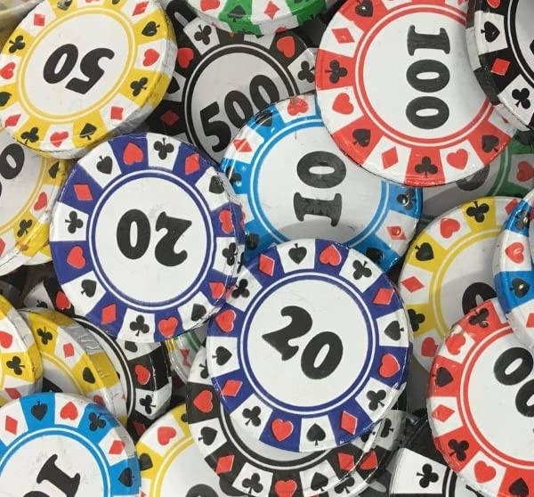 Ellies Jellies® Poker Chips 100g Bag