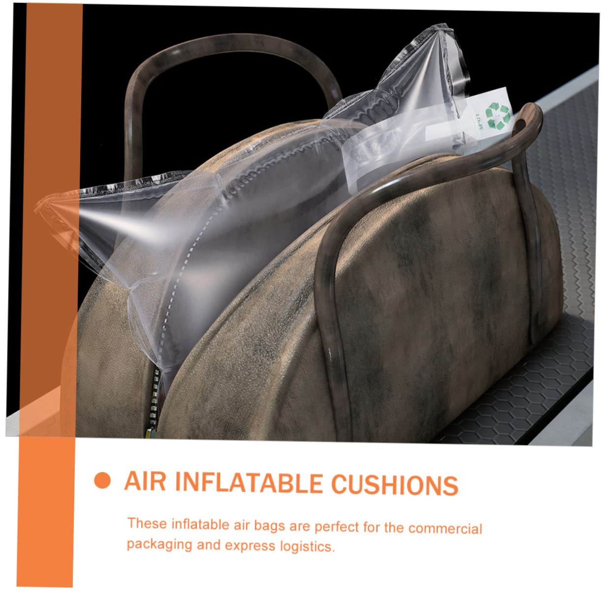 Housoutil Lot de 50 Coussins Gonflables en Pa et Pe, Pratiques Transport Voyage, Protection pour Emballage et Expédition
