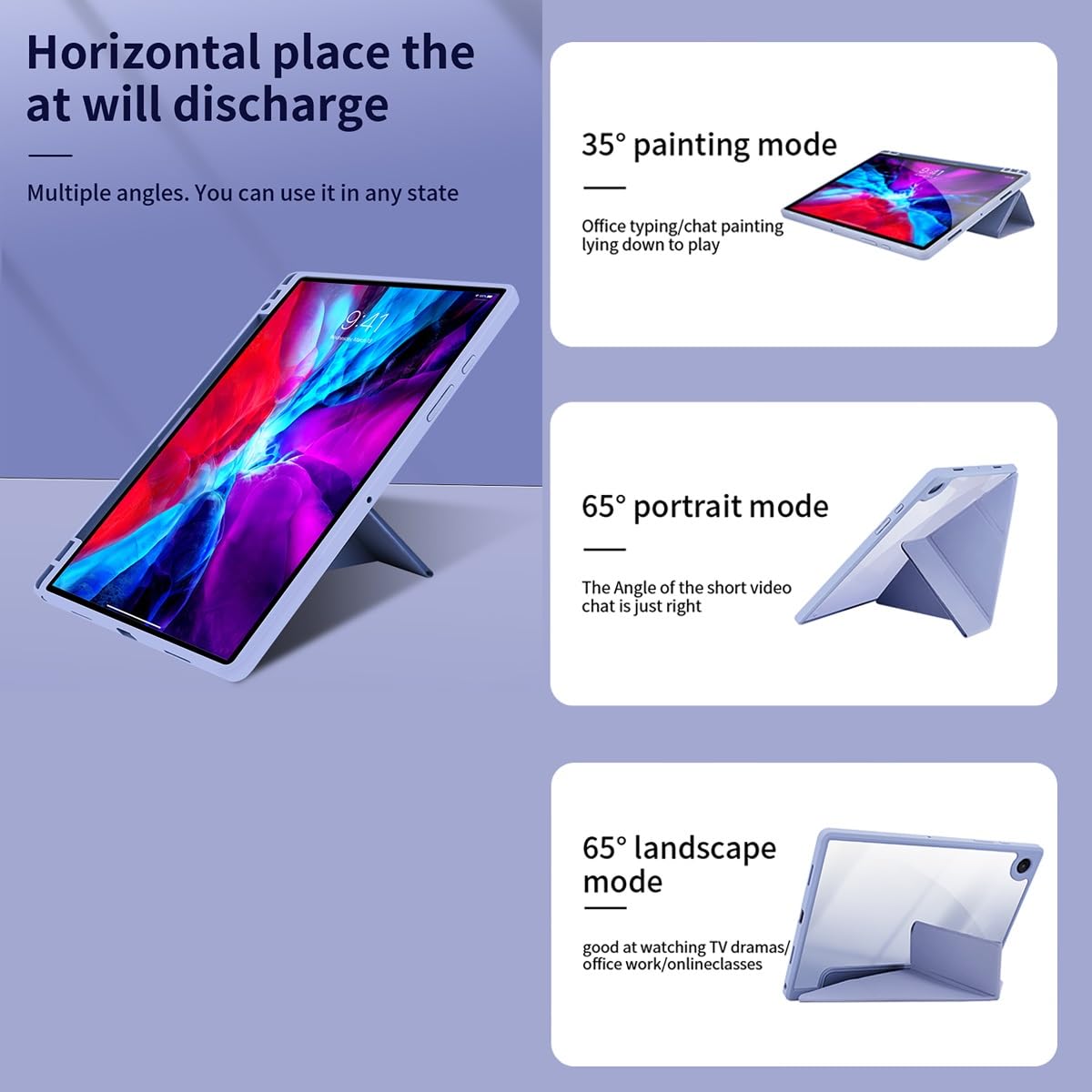 Custodia protettiva per tablet PC compatibile con Samsung Galaxy Tab S8 Ultra da 14,6 pollici (SM-X900/X906), custodia protettiva sottile a portafoglio, custodia in pelle TPU con visualizzazione