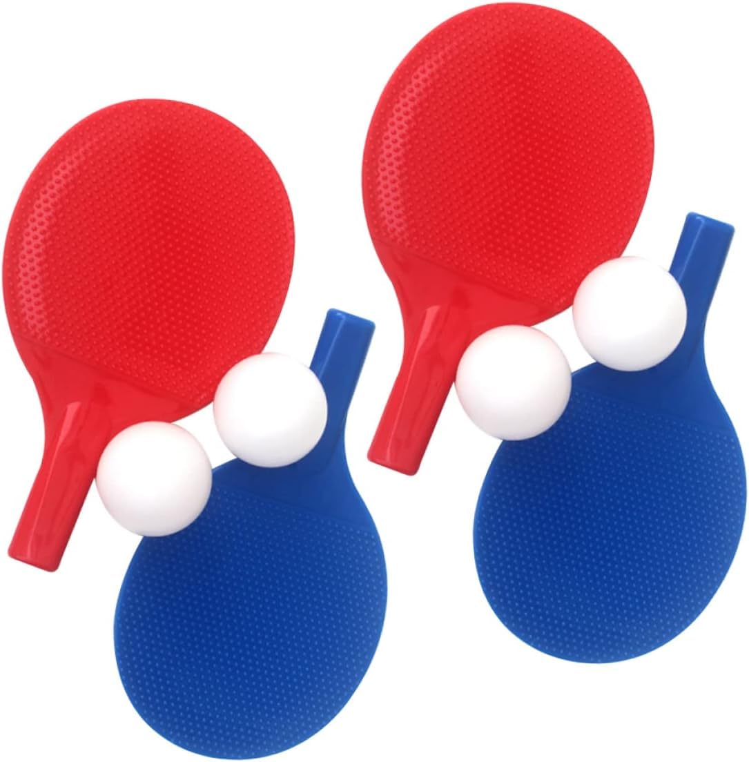 aak 2pcs plastic table tennis table tennis rackets table tennis rackets set kids table tennis racket rackets with ball-