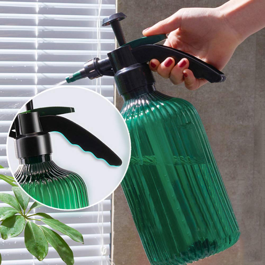IBLUELOVER 2L Vaporisateur Plante Vide Arrosoir Plante Interieur Pulverisateur de Jardin de Pompe en Plastique Vaporisateur d'eau Bouteille pour Plantes Fleurs Cuisine Nettoyer Outils de Jardinage
