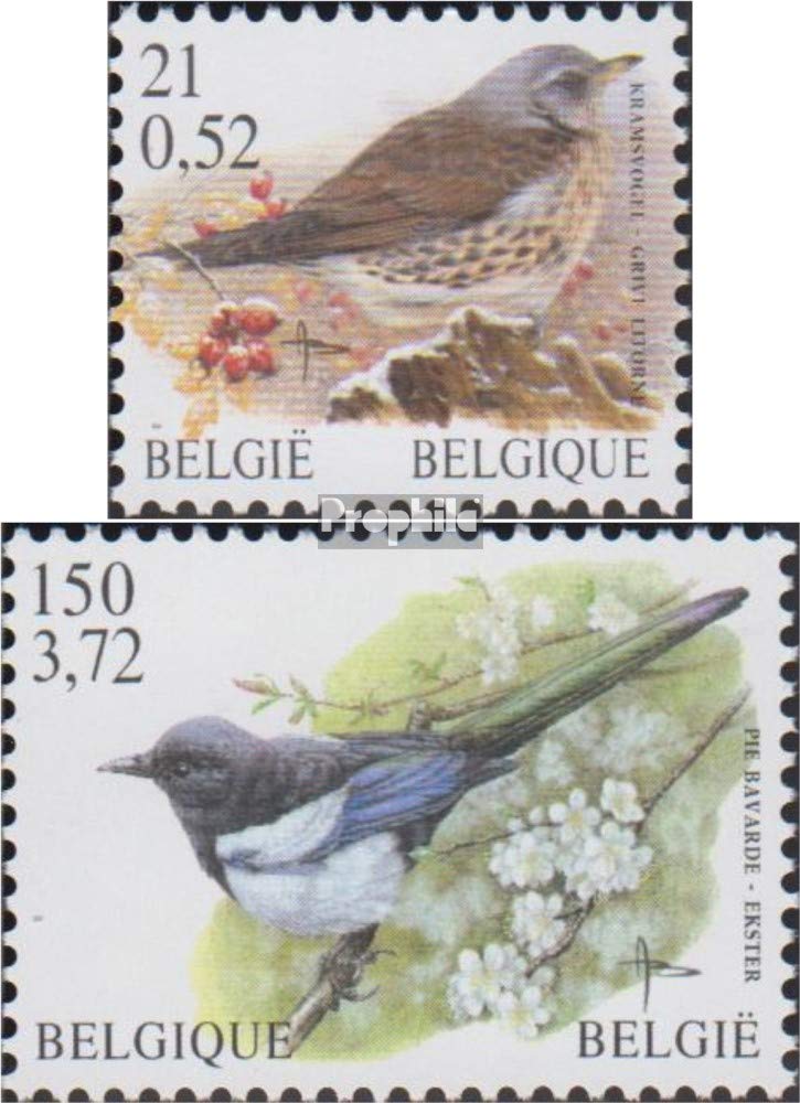 Belgien Briefmarken 2003 „Vögel“ – Komplette Produktbild-Vorschau 6