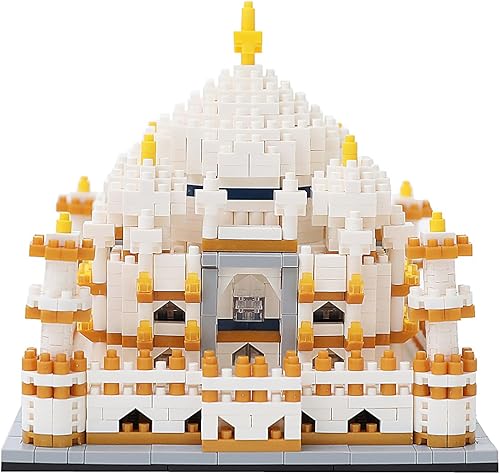 Miniatura 2 de Micro Mini Blocks Taj Mahal - Juego de modelos de construcción y arquitectura, (3888 piezas) juguetes regalos para niños y adultos
