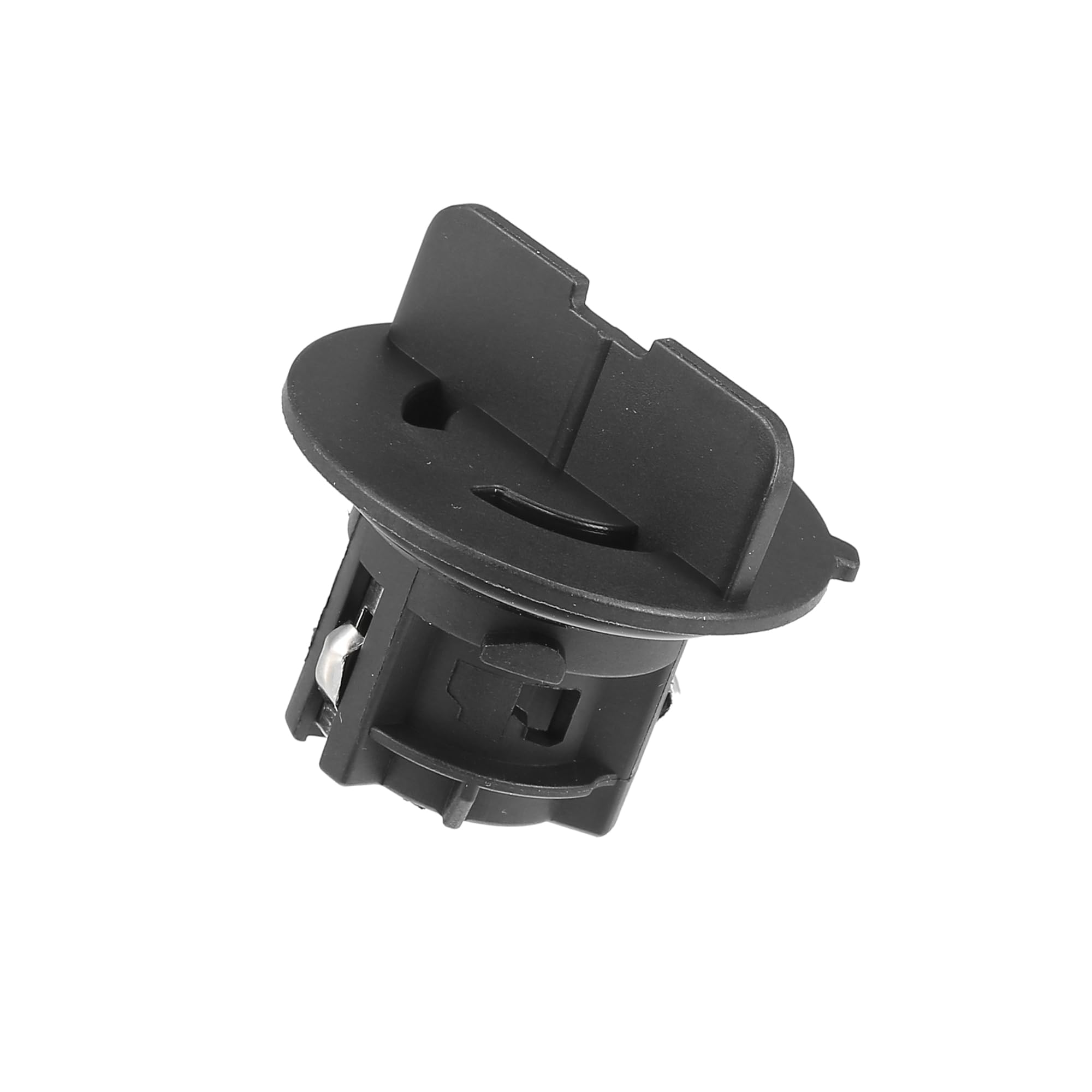 Motoforti Front Turn Signal Light Lamp Bulb Sockets, for BMW 325i 325xi Base 3.0L 2006, Plastic, No.63117159571, Black