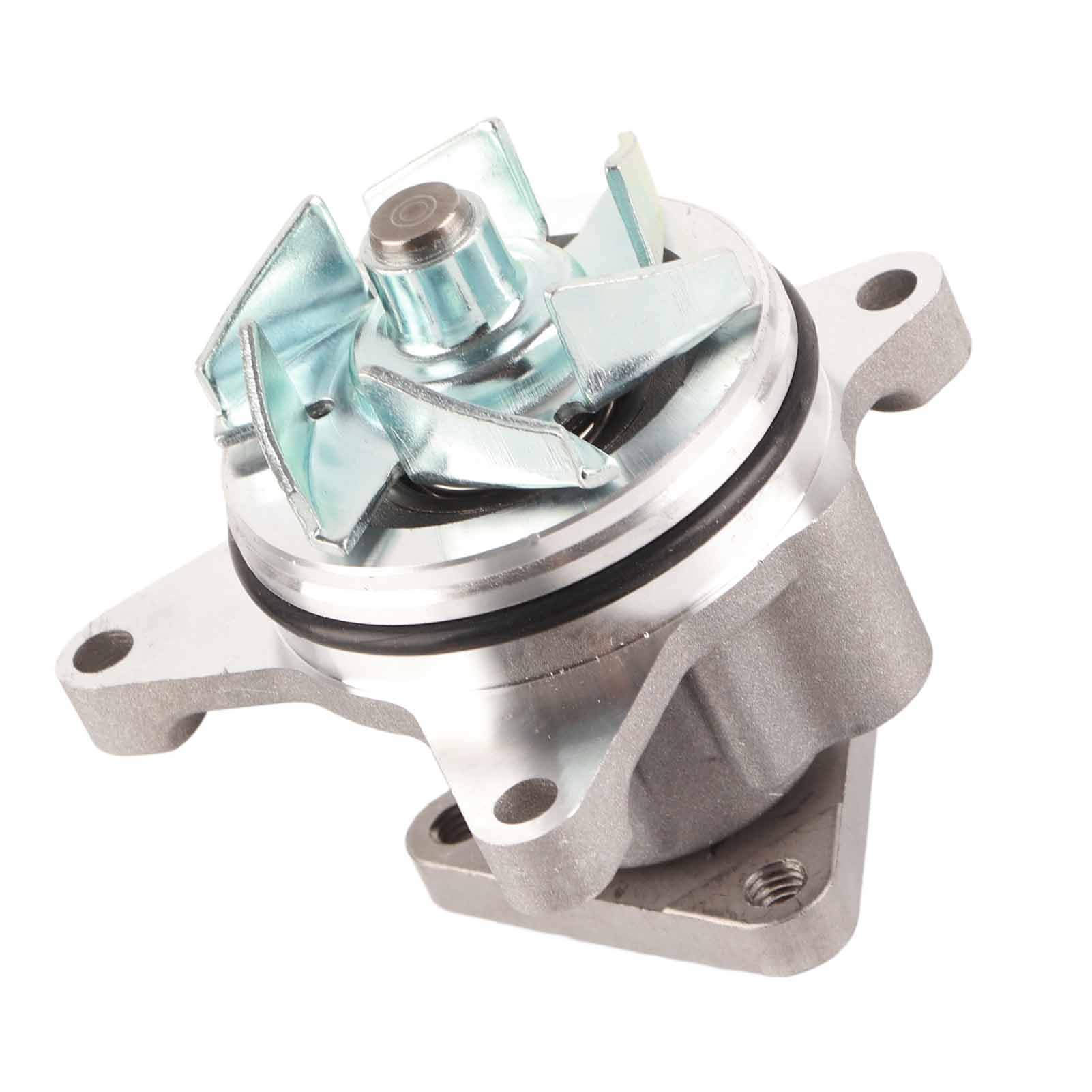 Aramox Pompa Wodna Silnika Zespół Pompy Wodnej ze Stopu Metali OE LF0115100 1S7Z8501AK Odporny na rdzę Rozpraszanie Ciepła Cyrkulacja Płynu Chłodzącego dla 2,0 L 2,3 L,5