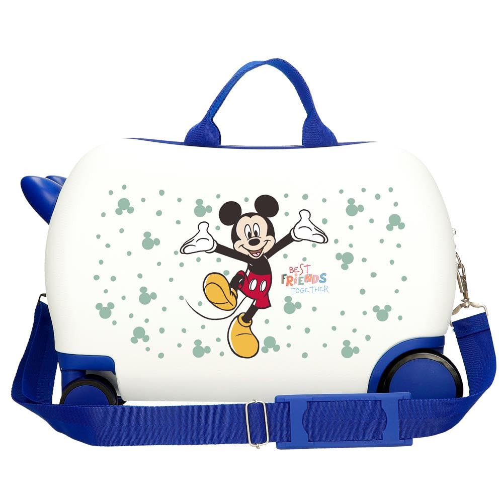 Joumma Bags, Disney Mickey Best Friends Together., rosso, Valise enfant, Valigia per bambini