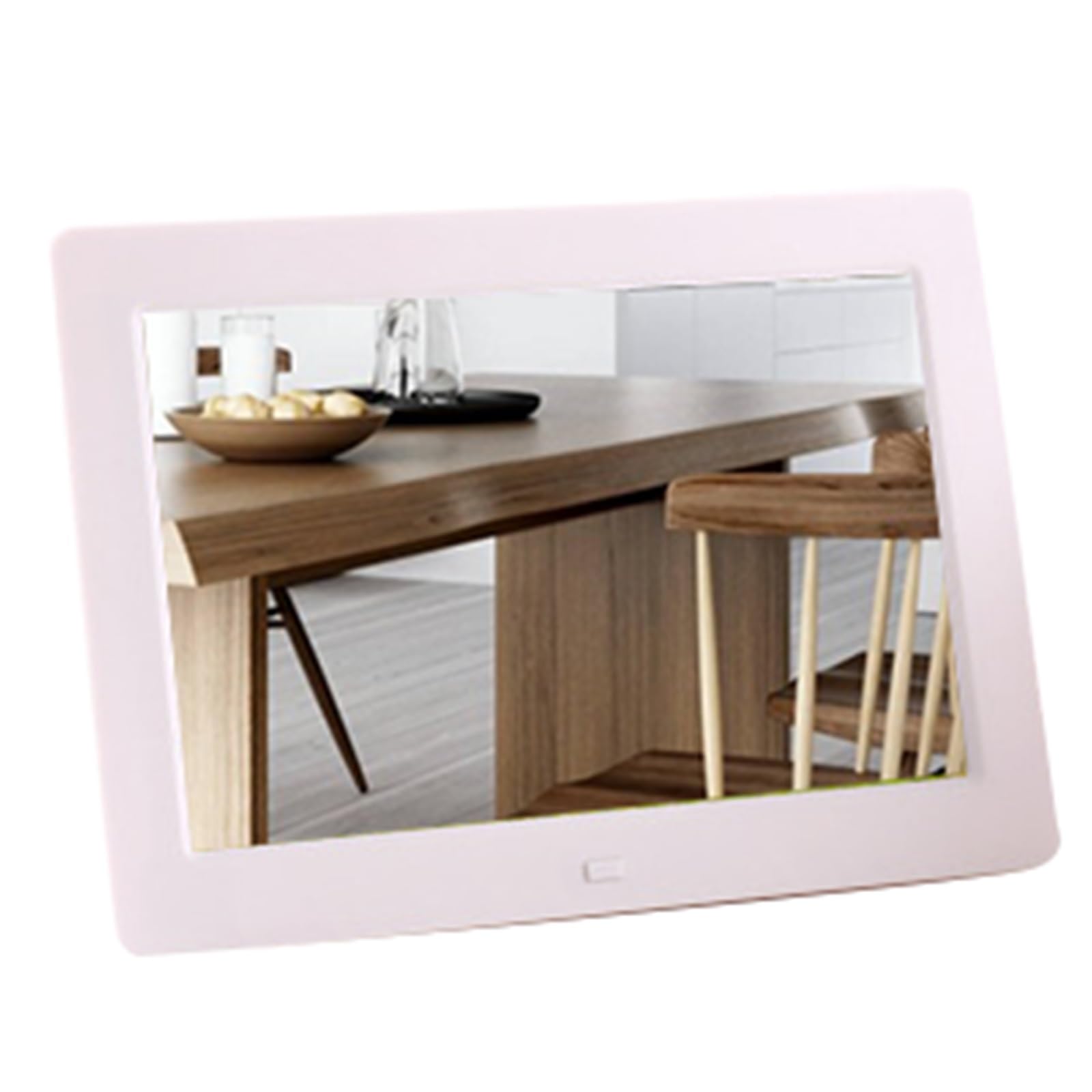 MYUYEE 8-Inch Ips Digital Photo Frame With All-Around Viewing Angles - For Digital Photo Albums And Advertising Displays (White)