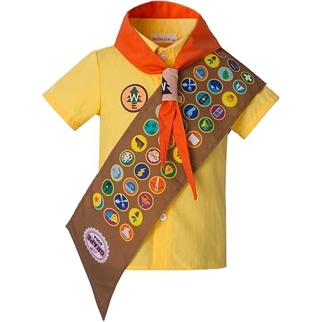 Up Costume Russell Adult - Adventure-Ready Wilderness Explorer Wear for Men