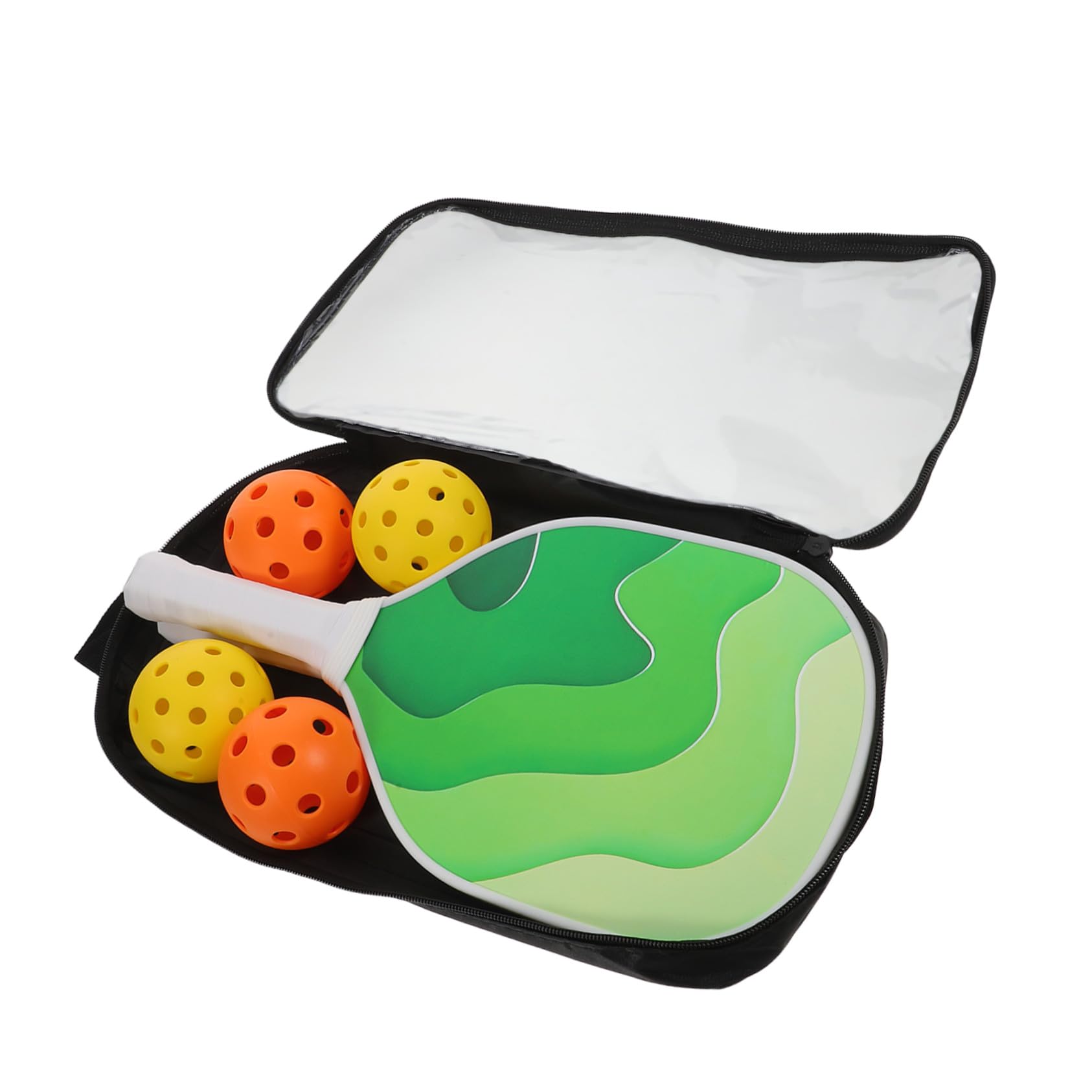 BESTonZON Racchetta Da Pickleball Termoformata Leggera Con Antiusura Set Completo Per Allenamento e Gioco in Famiglia Adatto Principianti e Professionisti
