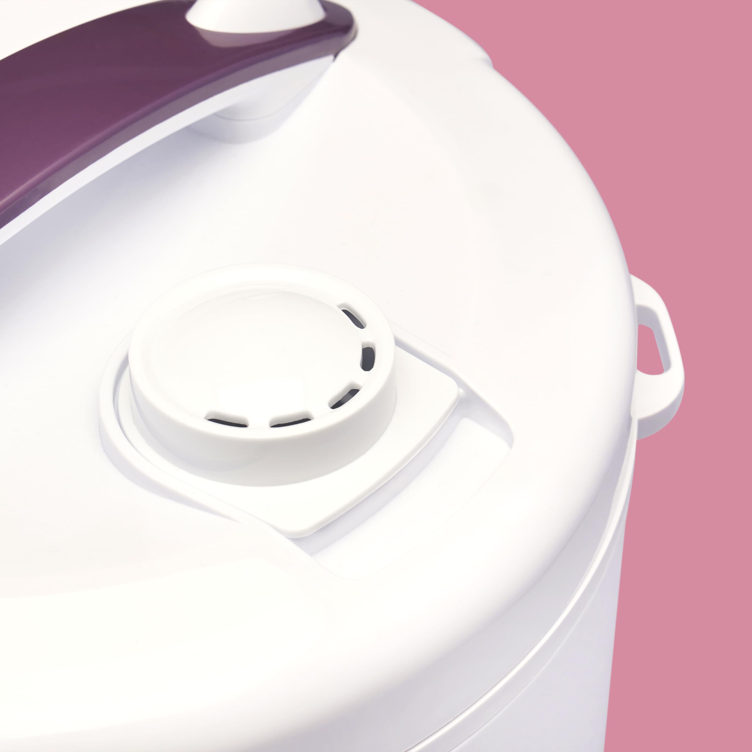 REISHUNGER Cuocere riso e piroscafo con rivestimento in ceramica, bianco, 1,8 l, fino a 10 porzioni, preparazione rapida senza bruciare, con funzione di mantenimento in caldo con inserto a vapore,