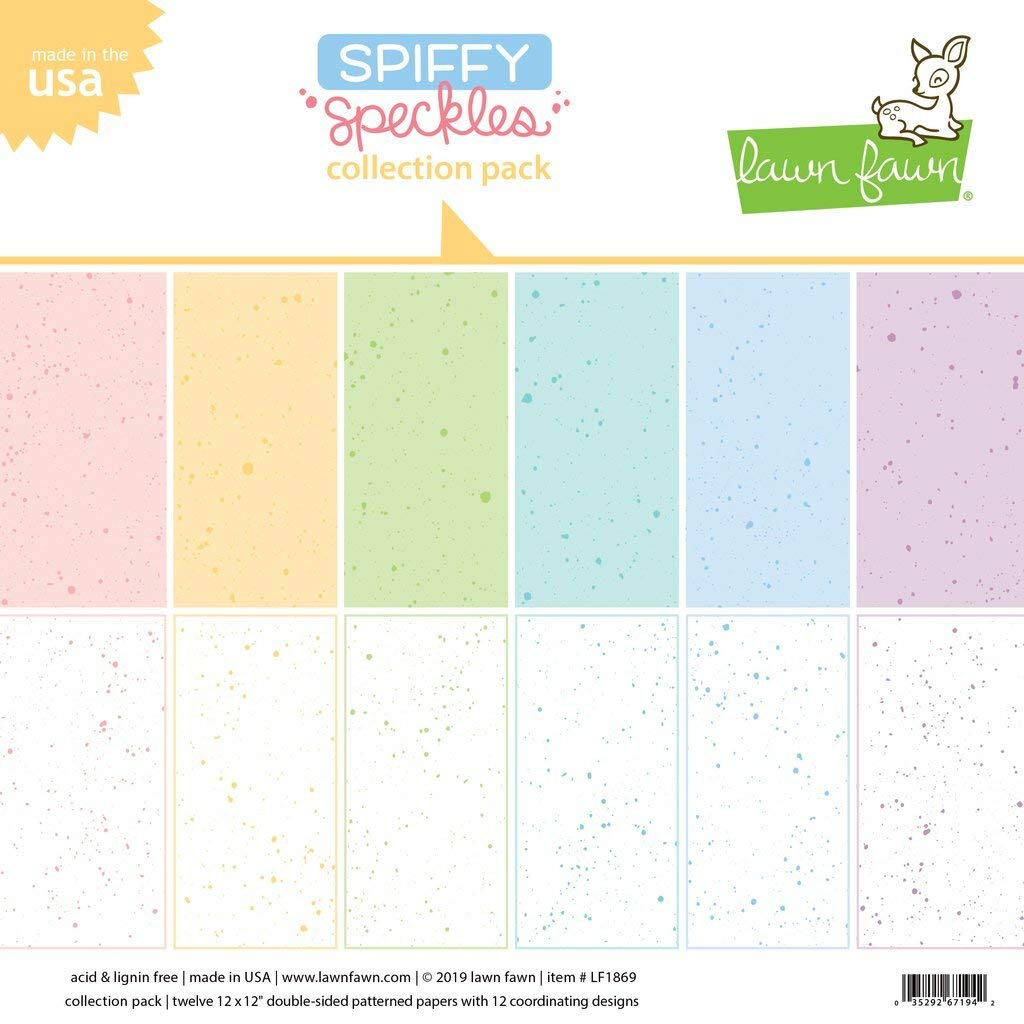 12X12 PACK-SPIFFY SPECKLE CLLTN