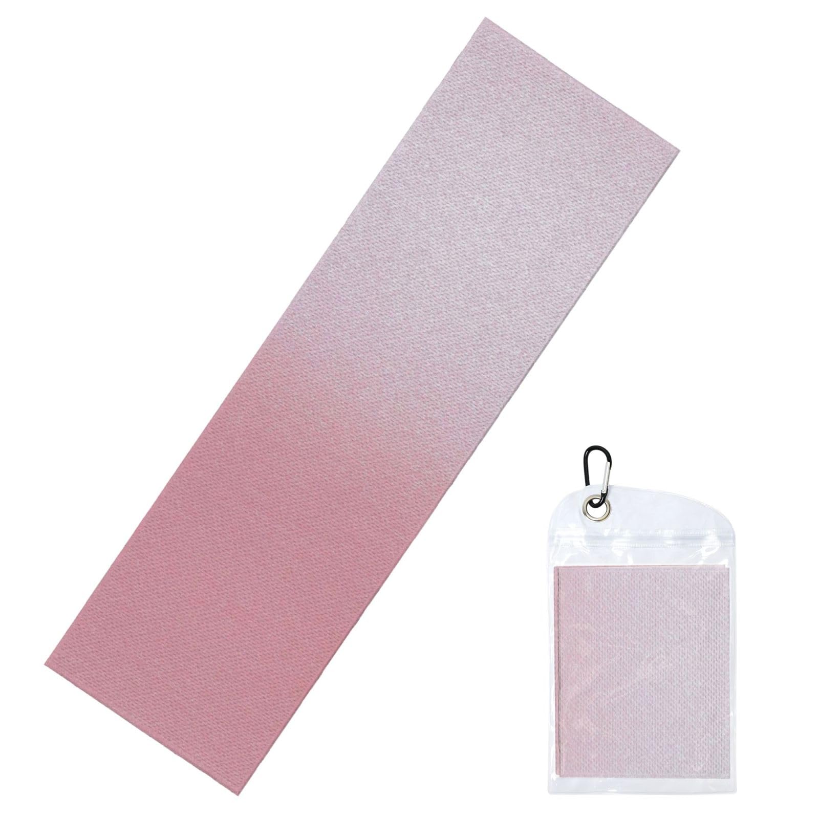 DUYIOKH Watercolor Gradient Print Cooling Towel, Portable Towel for Gym Workout Golf Beach World Cup Sports Hot Weather