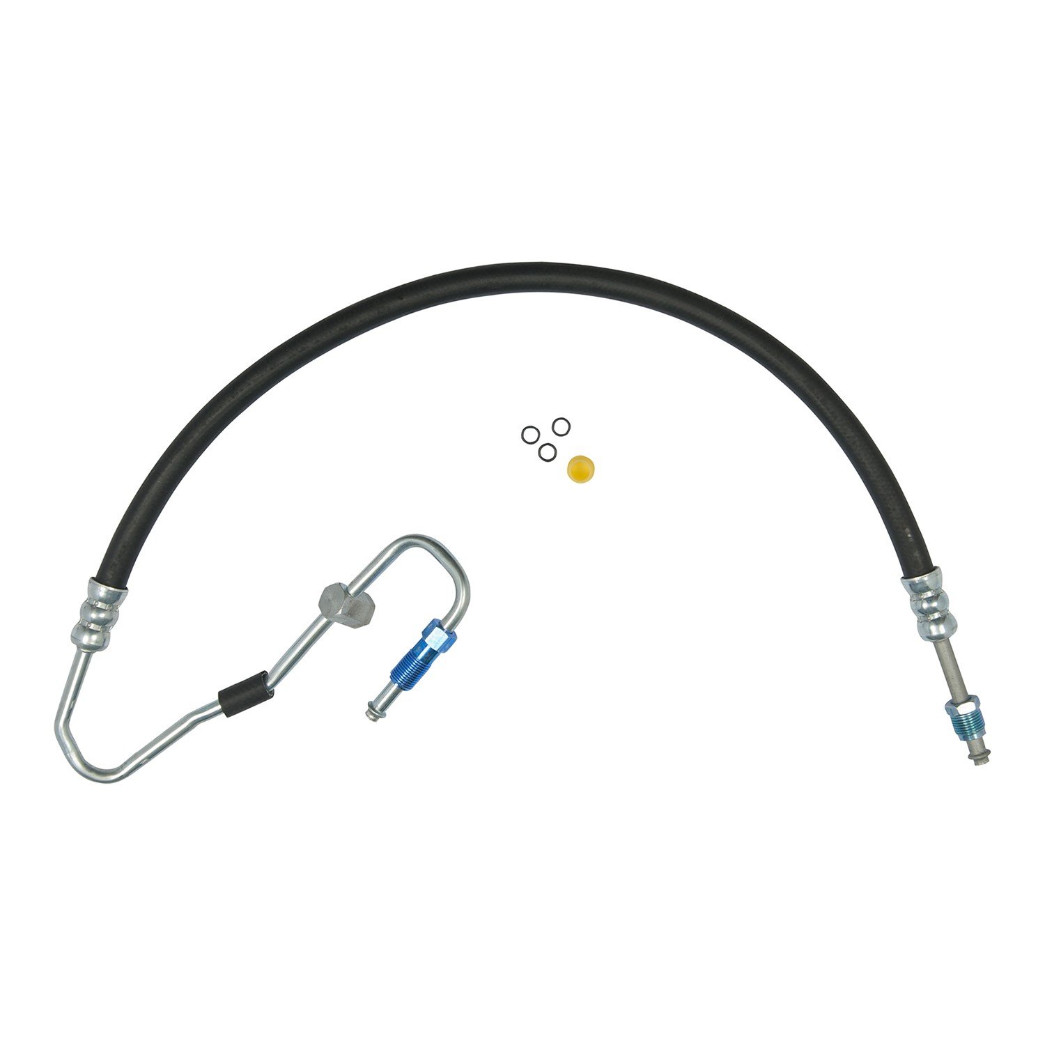 Plews & Edelmann 80359 Power Steering Pressure Hose: Replacement for - 2006-03 Dodge Ram Series; V-8 5.7L; W/2WD, Black