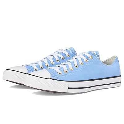 Converse Chuck Taylor All Star Low Top Sneaker Classic Shoes Open Sky/White/Gold