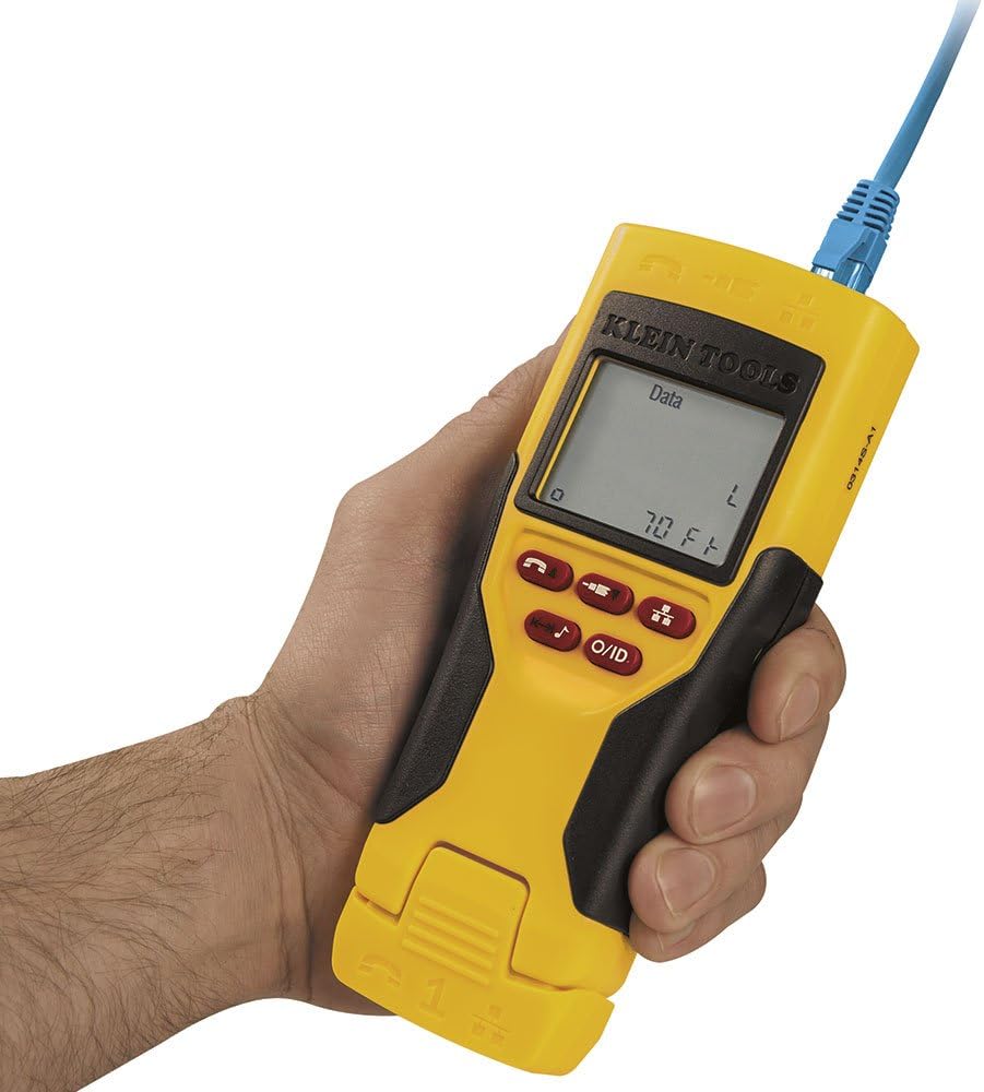 Klein Tools VDV501-825 Scout Pro 2 LT Network Tester / Continuity Tester for Data, Voice, Ethernet with Remotes, Adaptor and Carrying Case