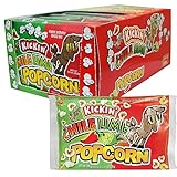 KICKIN' Chile Lime Microwave Popcorn Bags - 12 Pack - Ultimate Spicy Popcorn Gourmet Gift - Makes a Great Movie Theater Popcorn or Snack Food for Movie Night