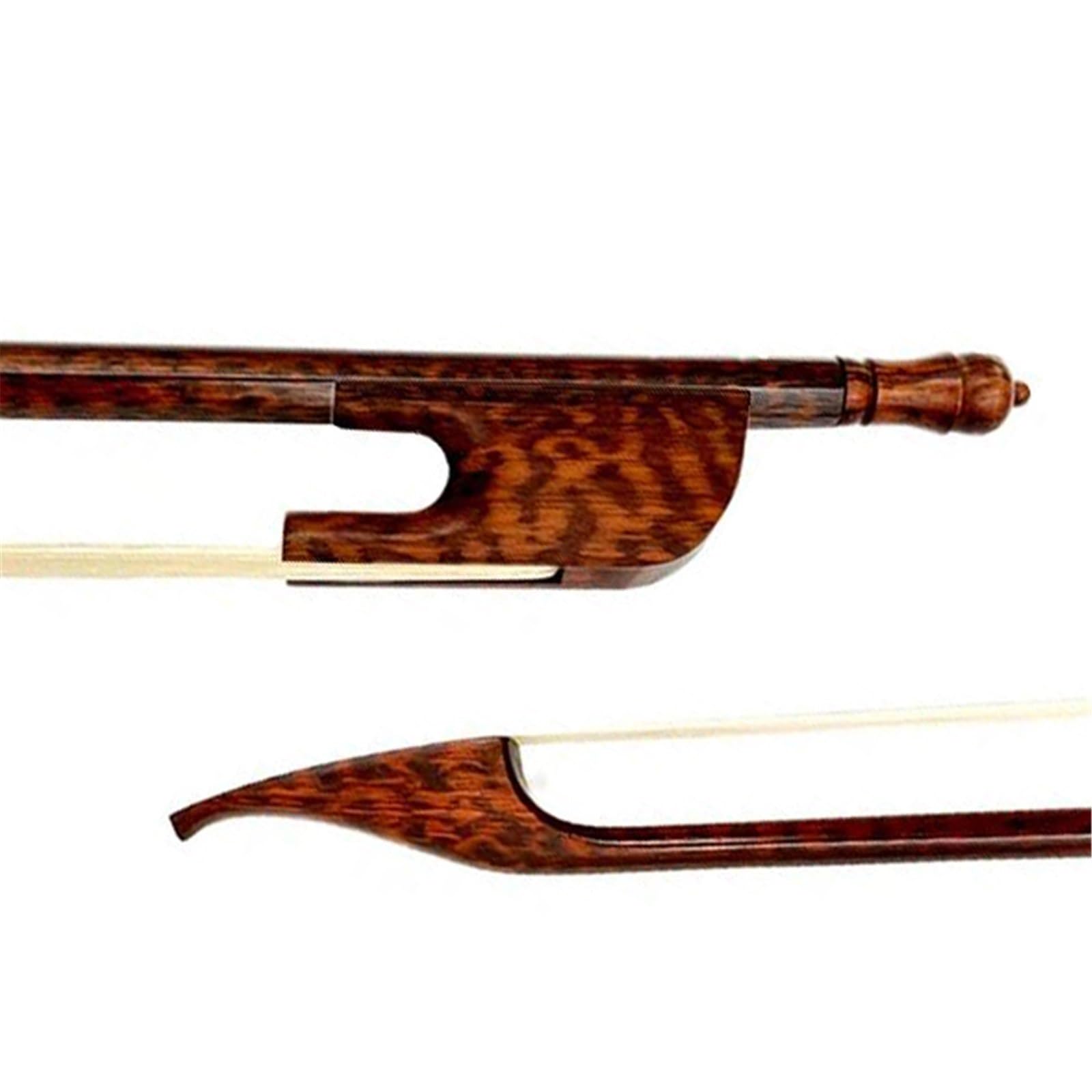 Arco Per Violino 1 Pezzo Di Archetto Per Violino In Legno Di Serpente 4/4 Con Accessori Per Capelli In Coda Di Cavallo | Arco per violino