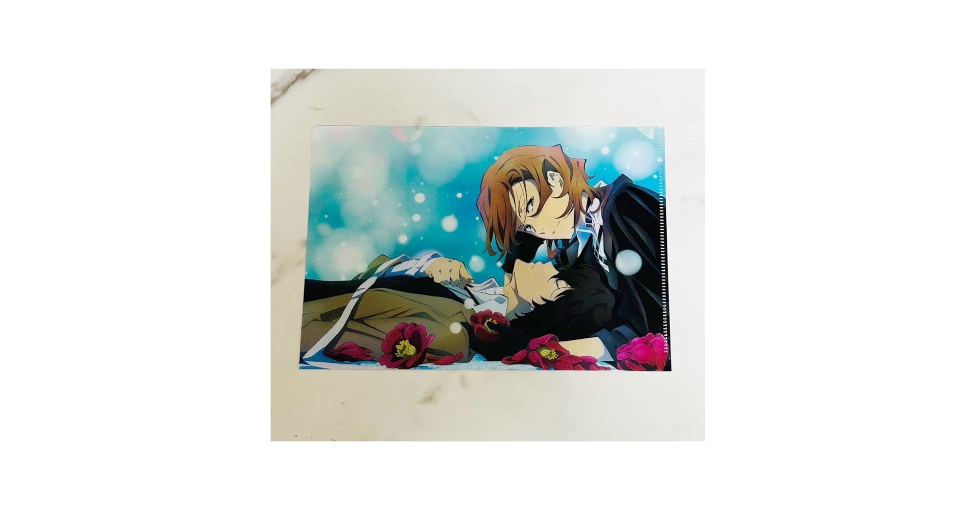 中原中也記念館 文豪ストレイドッグス クリアファイル 等　文スト 太宰治 中原中也記念館 文豪ストレイドッグス クリアファイル 等文スト