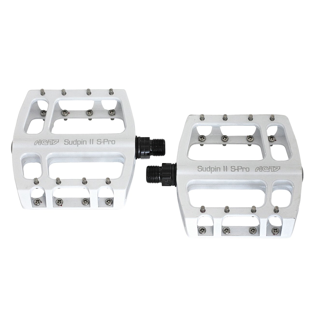 NC-17 Sudpin II S-PRO CNC - Pedale per Bicicletta MTB/Mountain Bike, Cuscinetto Scorrevole e Cuscinetto a Sfera