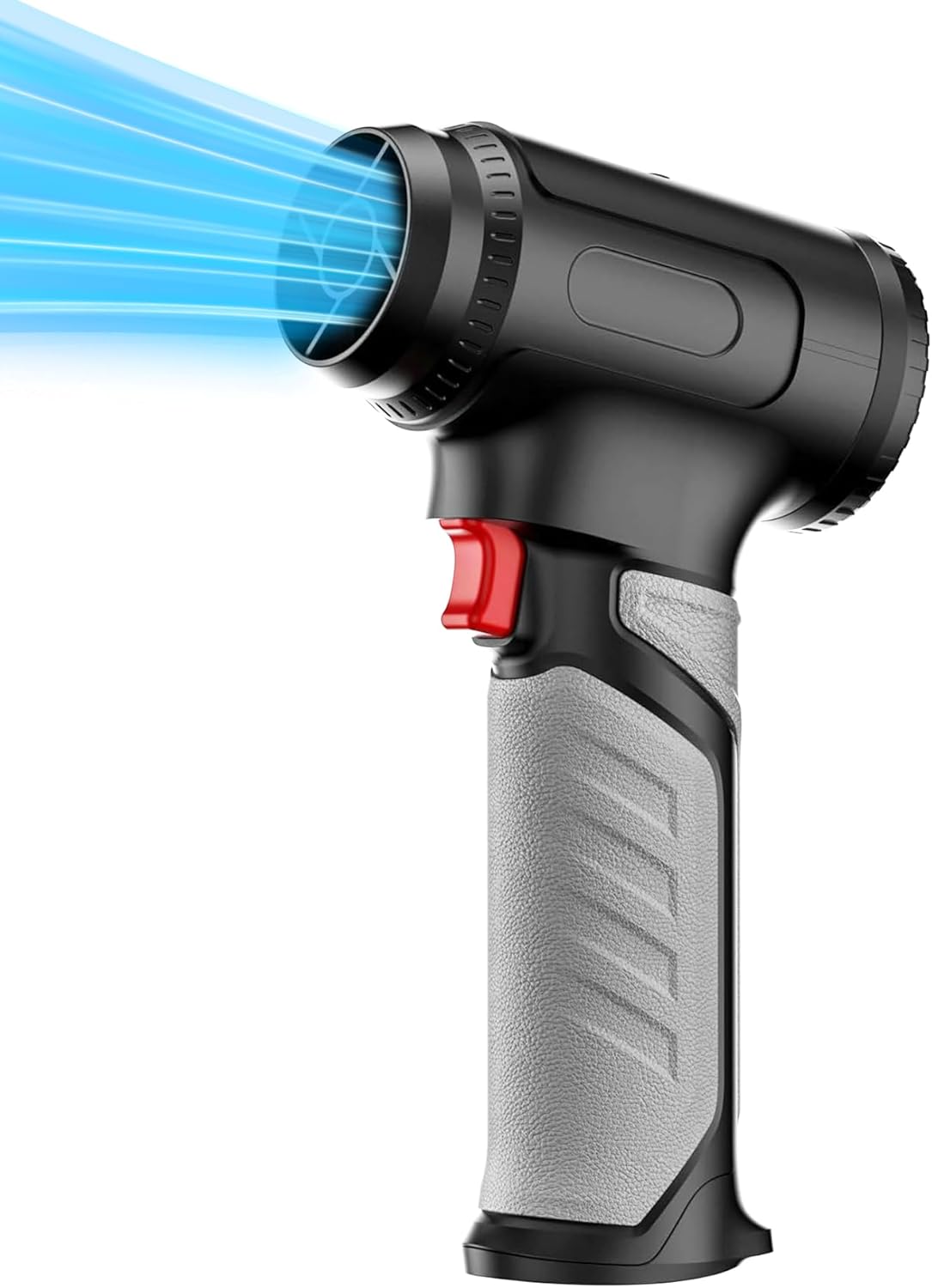 Turbo Dryer Blower, 760W High Power, 100 MPH, 2.65 lbs Thrust, Handheld Ultra-Lightweight Cordless Turbo Leaf Blower for Car Drying and Cleaning, Patio, Garden, Yard and Snow Cleaning