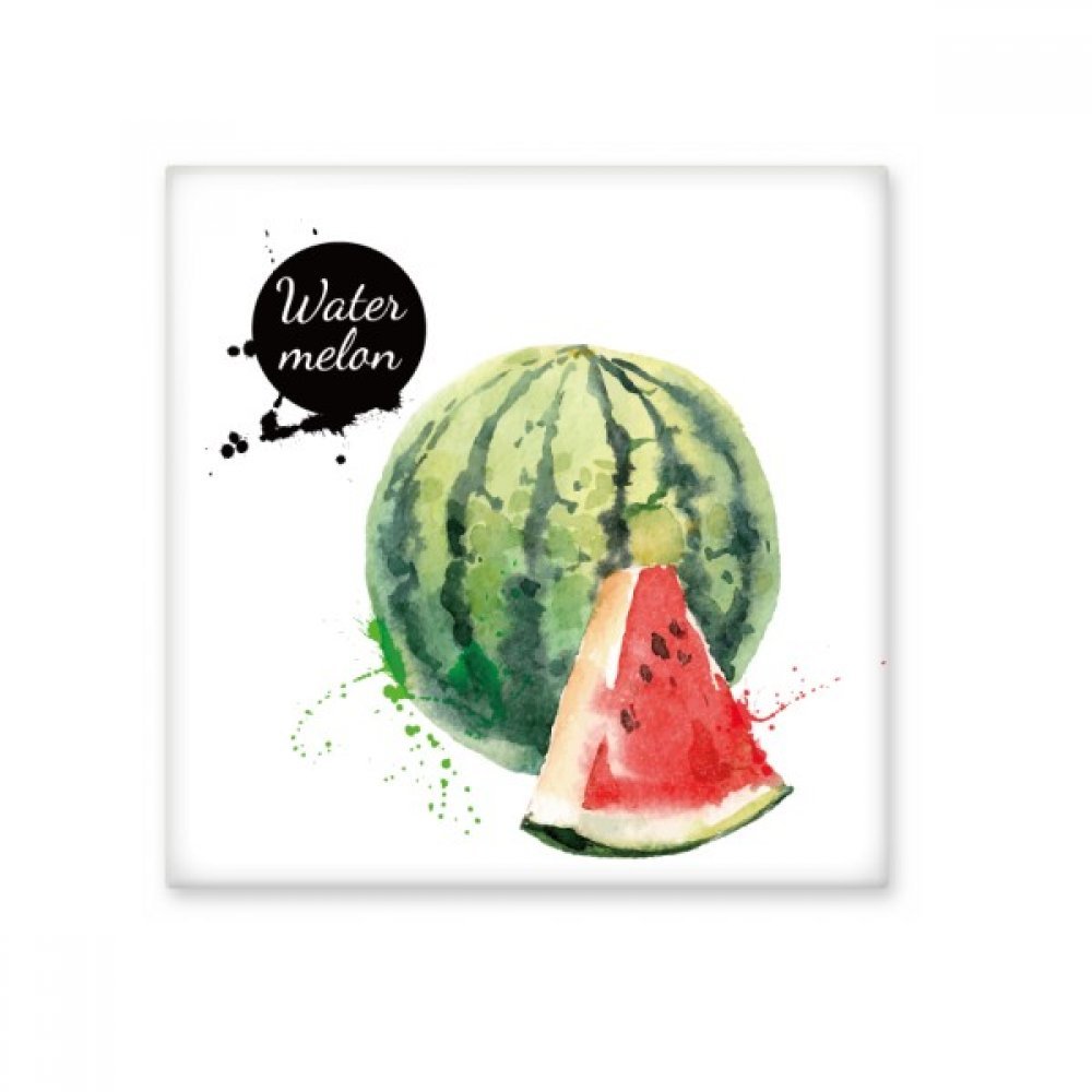 Carreaux muraux pastèque aquarelle en céramique pour rénover un mur terne