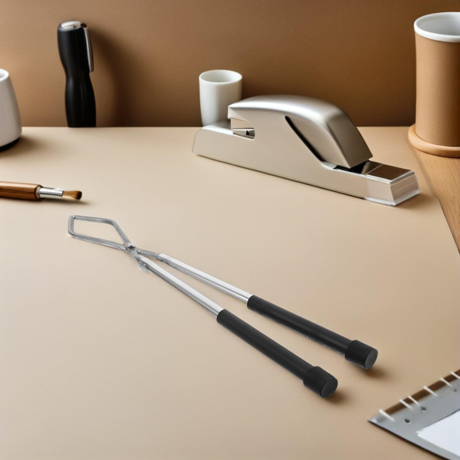 Pinze per Crogioli di Grafite Attrezzature per Fusione di Gioielli Strumenti Lunga Portata Perboratorio Pinze di Precisione per Crogioli Utensili per Piegatura del Filo per Gioiell