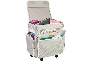 Everything Mary Wheeled Collapsible Rolling Craft Bag