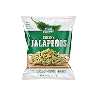 Vista 6 de Jalapeños crujientes ligeramente salados de Fresh Gourmet, bocado y aderezo para ensalada, 16 onzas (Paquete de 3)