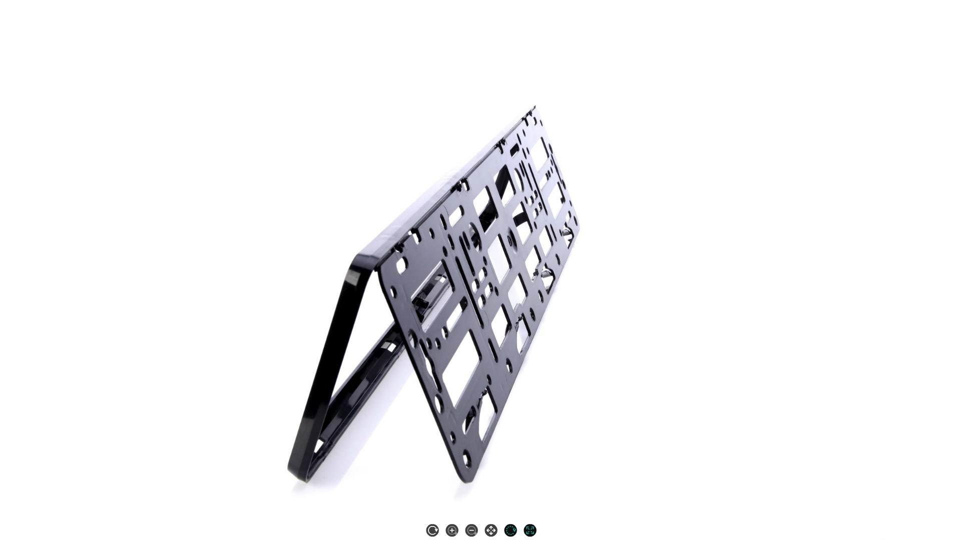 Support Plaque Immatriculation Voiture Chrome, Porte Plaque Immatriculation Tuning, Plaque Immatriculation Personnalisable, Plaques D' immatriculation pour Auto, Tuning Voiture Exterieur avec Rivet