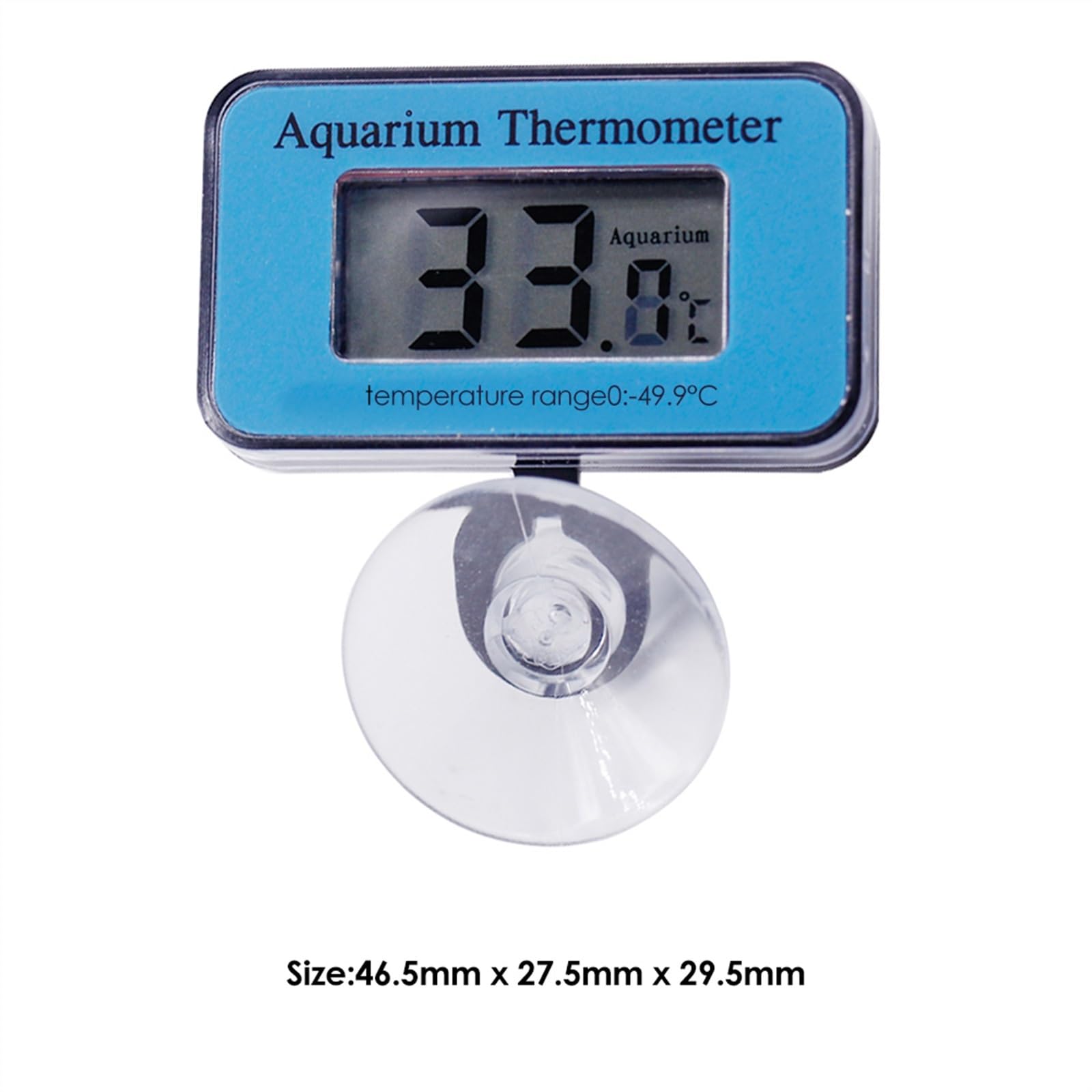 -50 do +70 ℃ cyfrowy termometr do akwarium LCD miernik temperatury wody ssącej