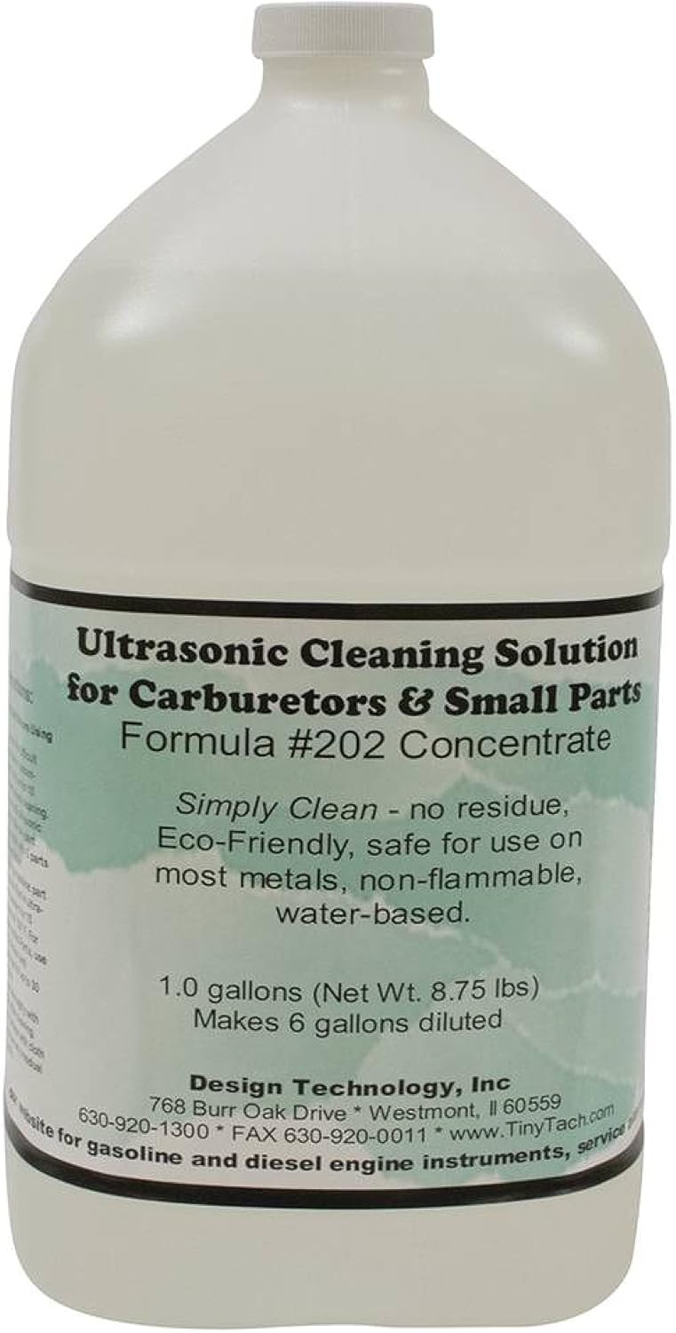 Stens 770-100 Ultrasonic Cleaning Solution Non-Flammable, Water Based, Safe for use on Most Metals, Eco-Friendly, No Residue
