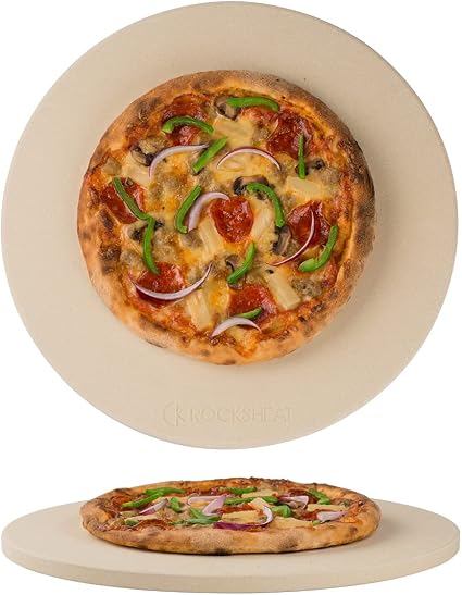 Amazon.com: K ROCKSHEAT - Piedra redonda de cordierita para pizza (14.0 x  0.6 in) : Patio, Césped y Jardín