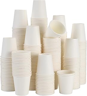 【100 pack 3 oz】 paper cups, 3 oz paper cups 3 oz mouthwash cups small paper cups 3 oz paper cups 3oz bathroom paper cups 3 oz paper cups 3 oz bathroom cups paper rinse cups 3 oz paper cups 3 oz