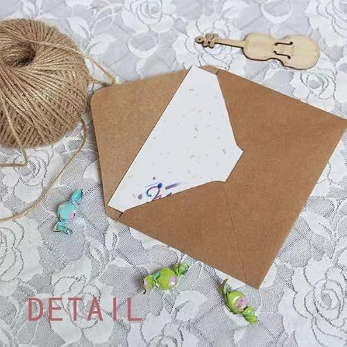 Placa de lubrificação roda dentada cartões de boas-vindas envelopes em branco