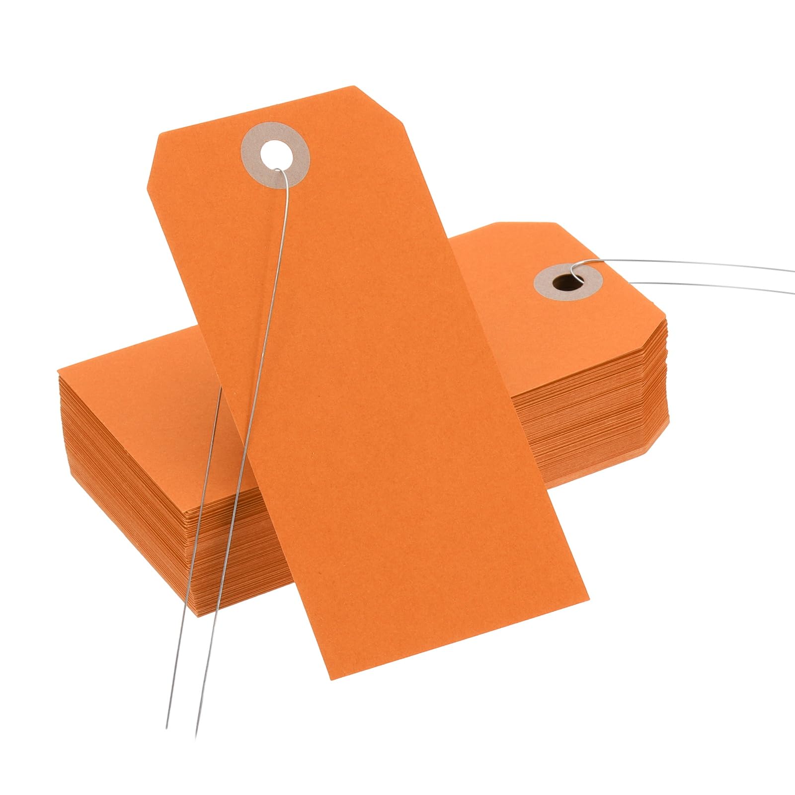 PATIKIL Blank Shipping Tags, 100Pcs 4-3/4