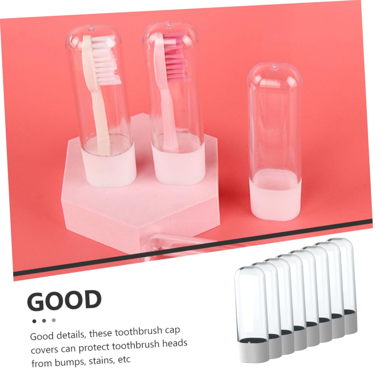 Healeved Pezzi Copertura Spazzolino Spazzolino Da Denti Teste Spazzolino Elettrico Accessori Per Spazzolini Spazzolini Elettrici Cappellini Spazzolino Elettrico Copre Di Plastica