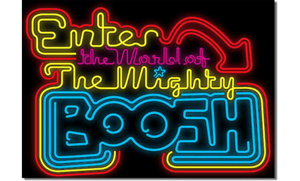 The Mighty Boosh Poster 'Enter The World Of' Neon Light Sign Artwork