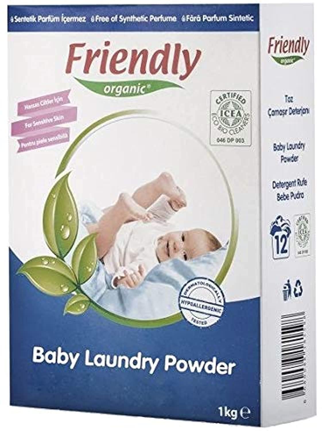 Friendly Organic Baby Landry Powder 1KG