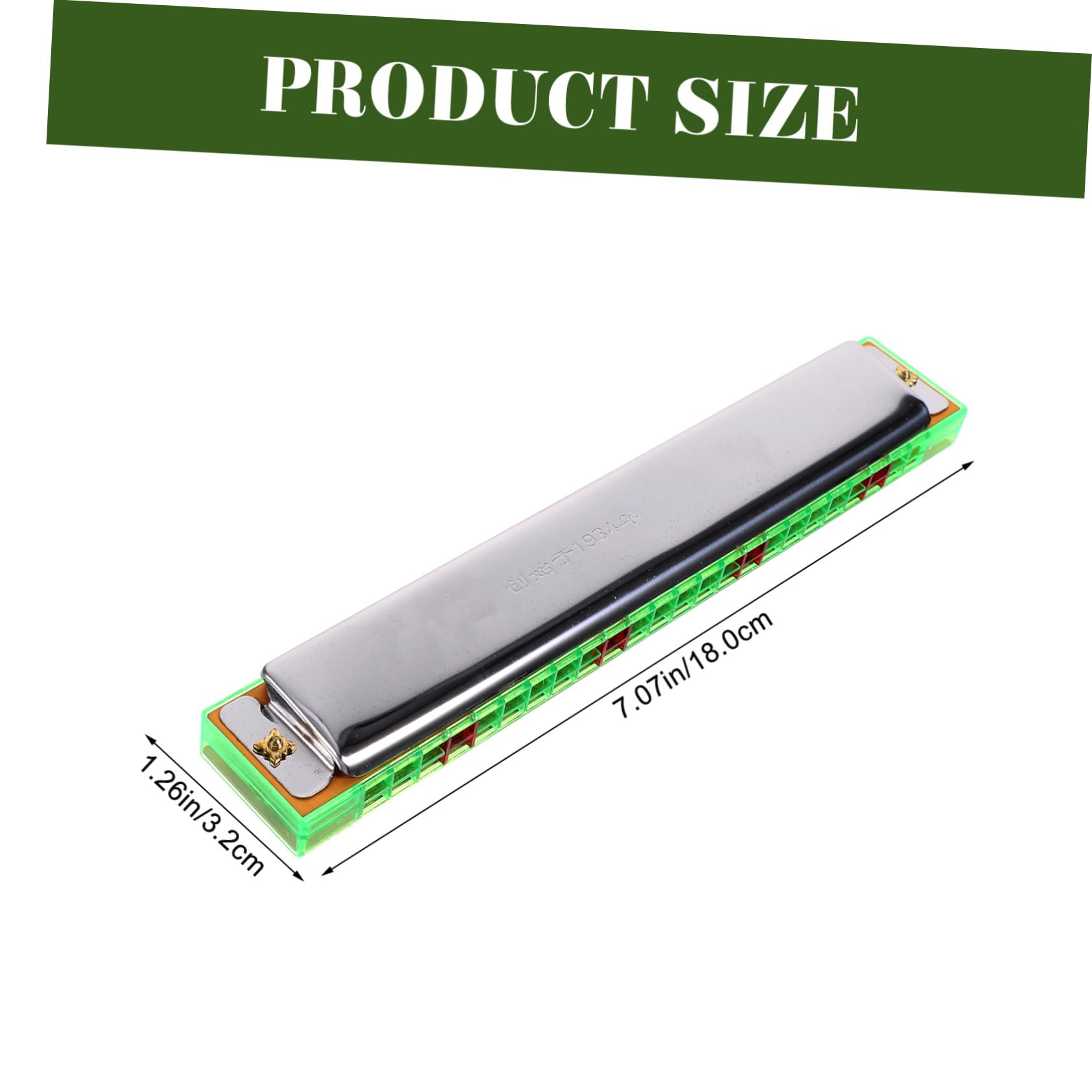 BESPORTBLE 1Pc C Key Harmonica with Storage Box Portable Musical Instrument for Beginners and Travel for School Parties and Family Gatherings