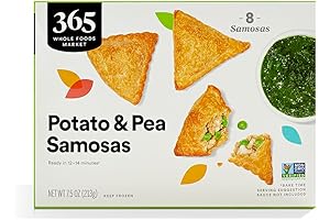 365 by Whole Foods Market's Samosas Potato Pea: A Delightful Snack for Every Occasion
