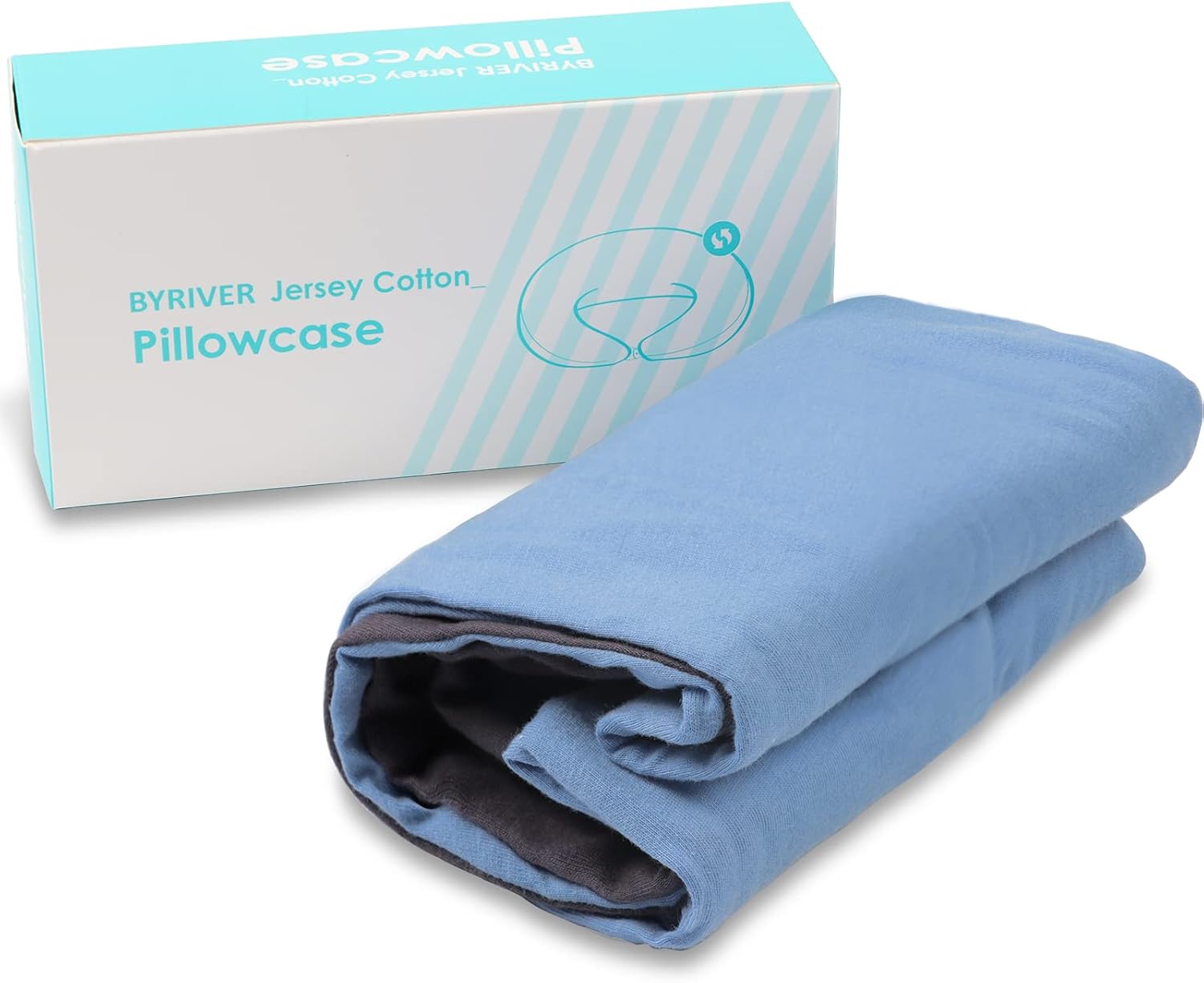 BYRIVER Pregnancy Pillow and Extra Pillow Case Bundle